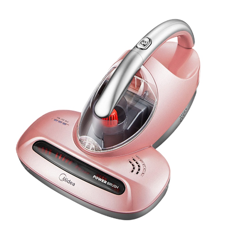 美的(Midea) 除螨仪 紫外线手持床上除螨机 宽吸口高频拍打 吸螨器除螨虫 家用除螨吸尘器 VM1711(B3)