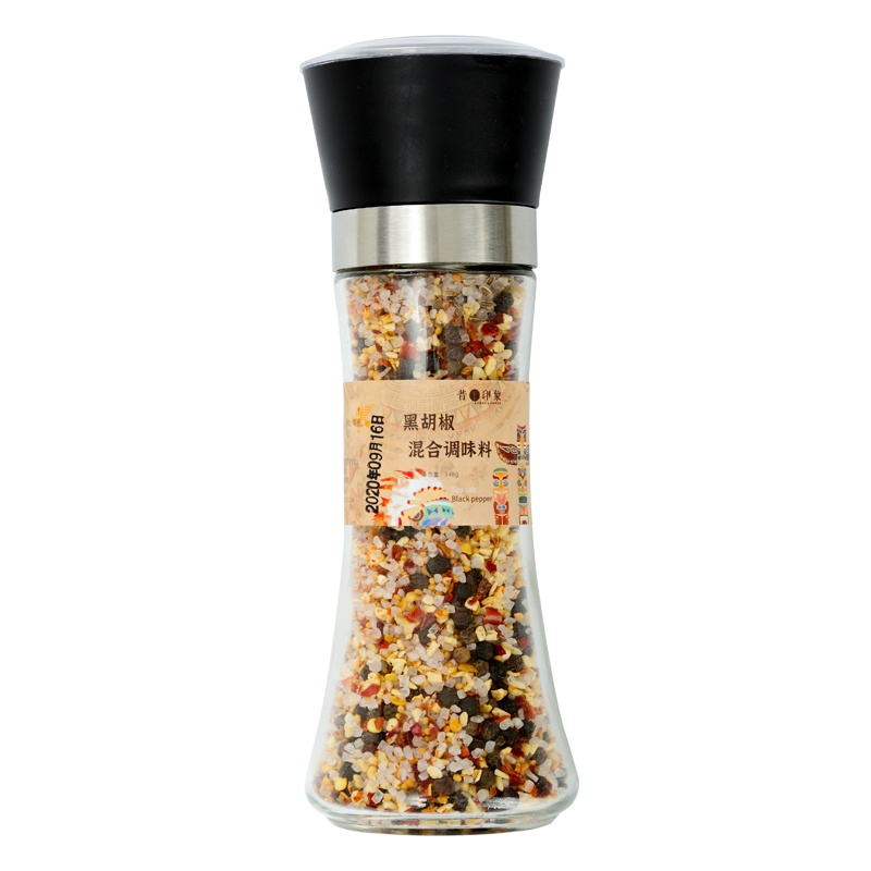 昔日柠檬黑胡椒128g瓶+柠檬黑胡椒128g袋