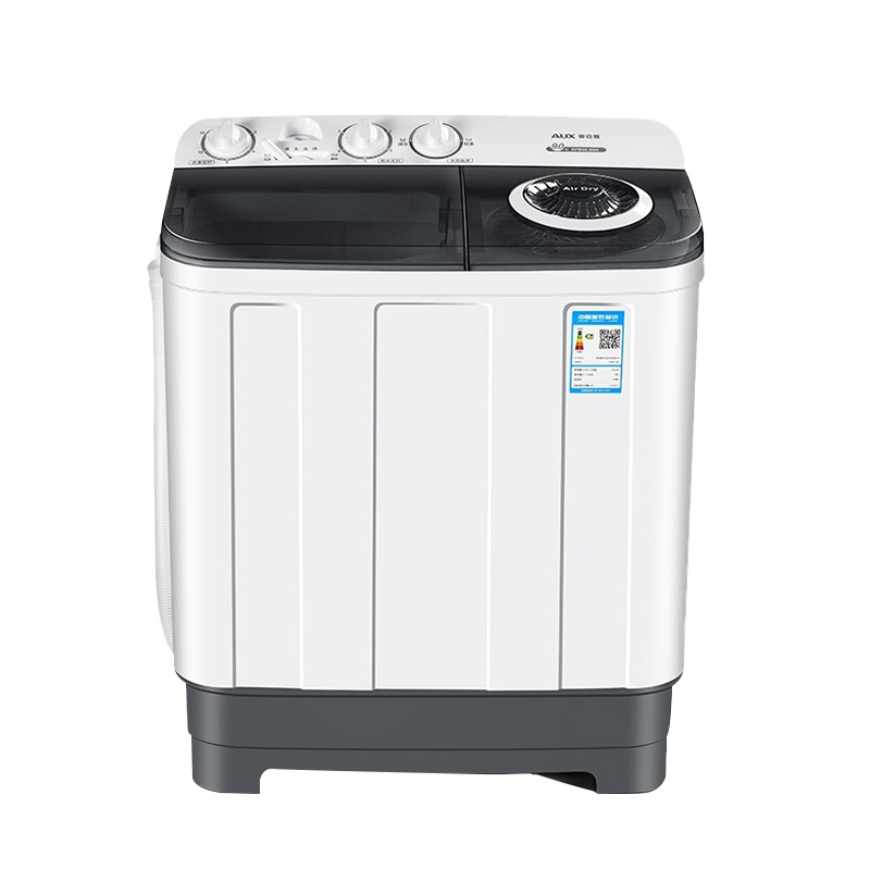 [旗舰店]奥克斯/AUX 双缸洗衣机 双桶洗衣机 6公斤洗衣容量 家用甩干桶HB60P90-98H