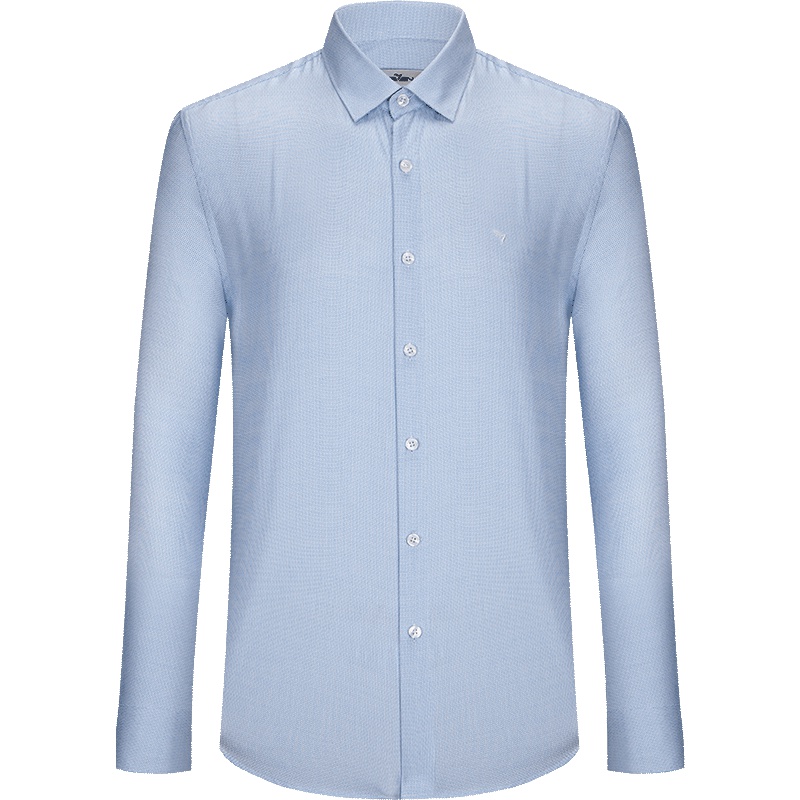 柒牌SEVEN男装秋季新款长袖衬衫商务办公翻领衬衫男子长袖衬衣