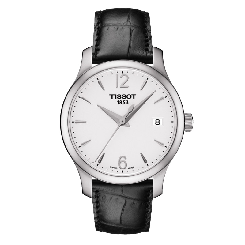 天梭(TISSOT)俊雅系列皮带石英女士手表T063.210.16.037.00