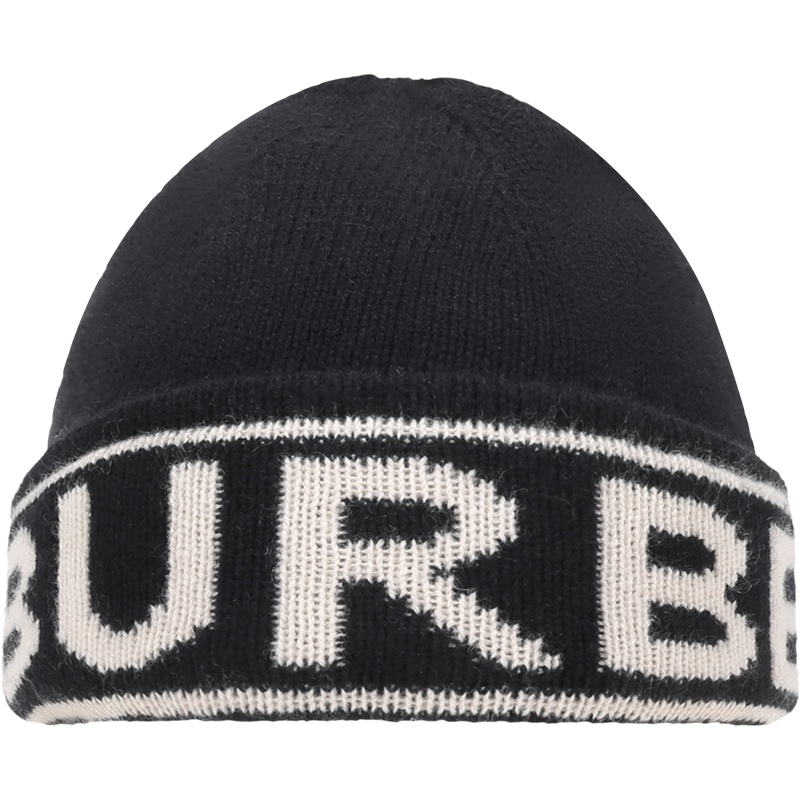 BURBERRY 博柏利 男女通用款 山羊绒帽子针织帽 80239821