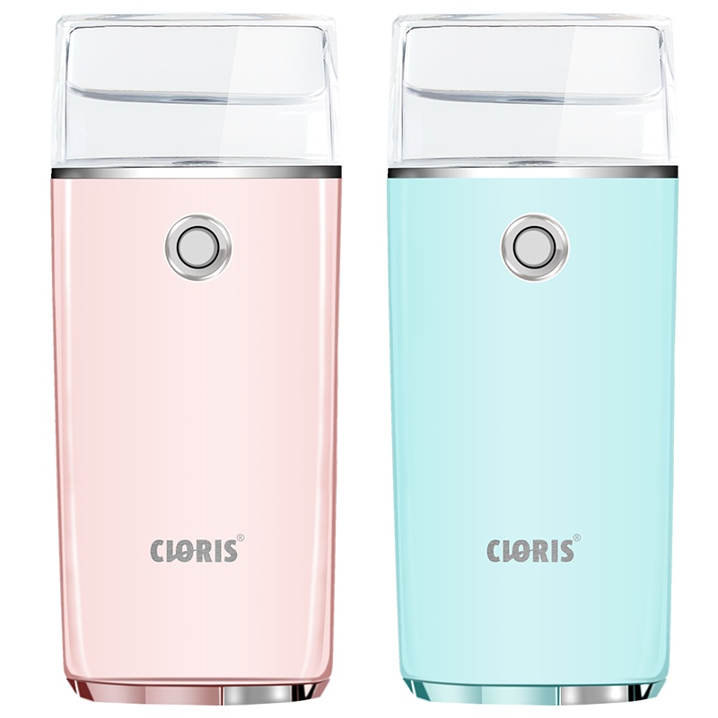 凯伦诗(CLORIS) 纳米喷雾补水仪 保湿蒸脸器便携式充电宝补水美容仪器喷雾M3000 樱花粉