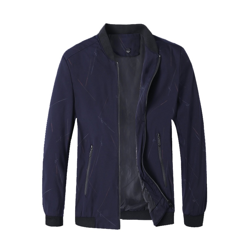 卡帝乐鳄鱼(CARTELO)春季男士外套新款男士上衣韩版潮流夹克帅气休闲棒球服潮男