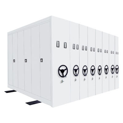 东升顺智能密集架定制档案室钢制手摇移动密集架资料储存密集柜文件陈列柜