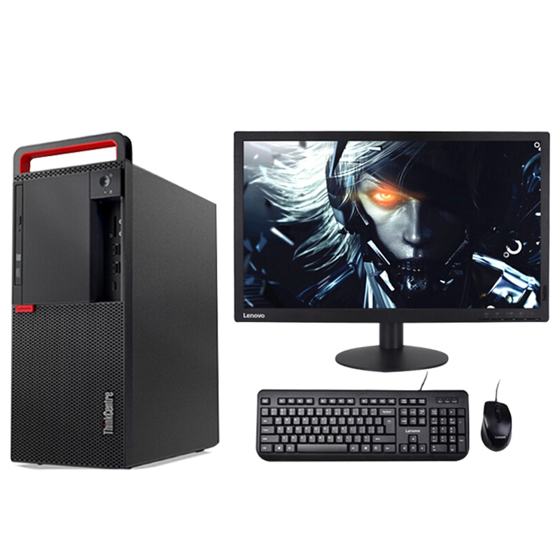 联想(ThinkCentre) M910t 台式电脑19.5液晶(i5-6500 4GB 500GB W7P 3年保 大机箱)