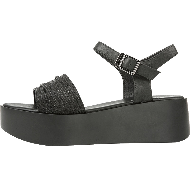 热风女士厚底街头风凉鞋H59W7211