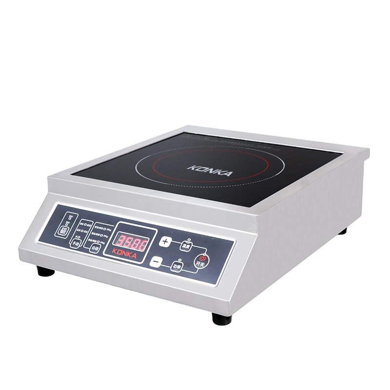 康佳(KONKA)KE-3514 家用电磁炉商用平面不锈钢按键式多功能3500W大功率预约定时