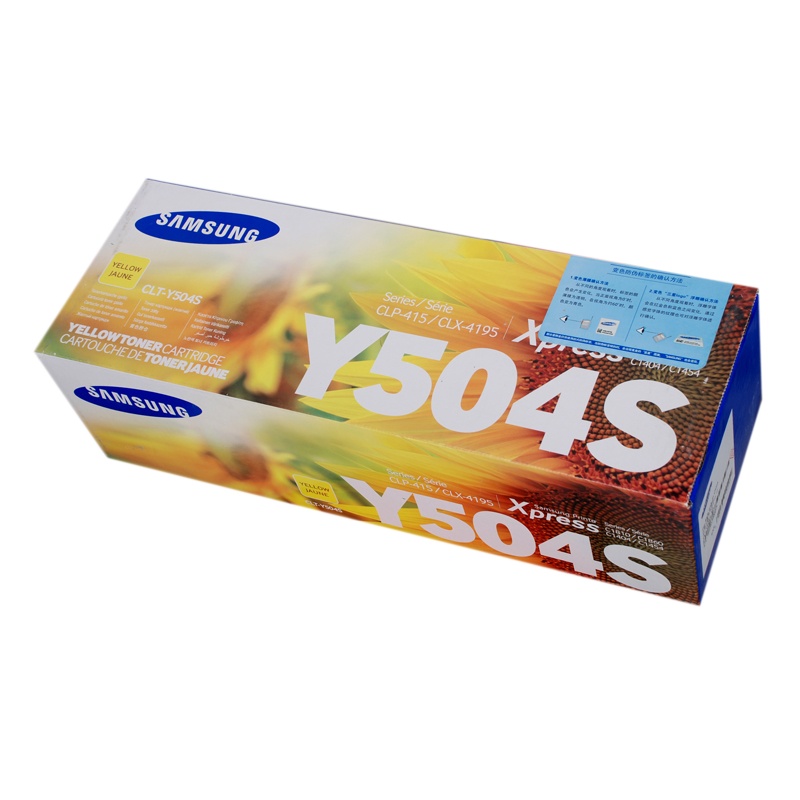 三星(SAMSUNG) CLT-Y504S 黄色粉盒 (单位:支)