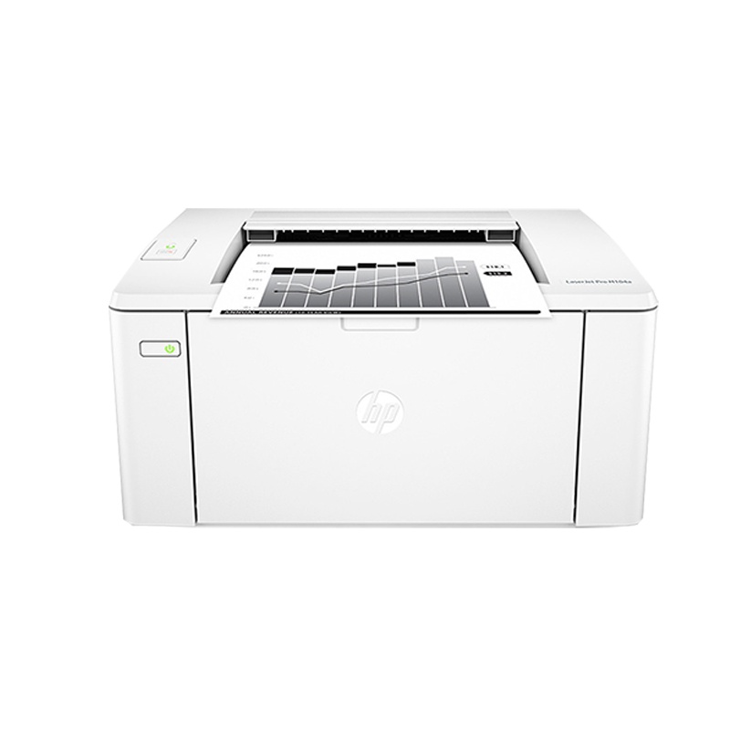 惠普(HP) M104a 黑白激光打印机小型办公单功能打印机(打印) 学生打印作业打印