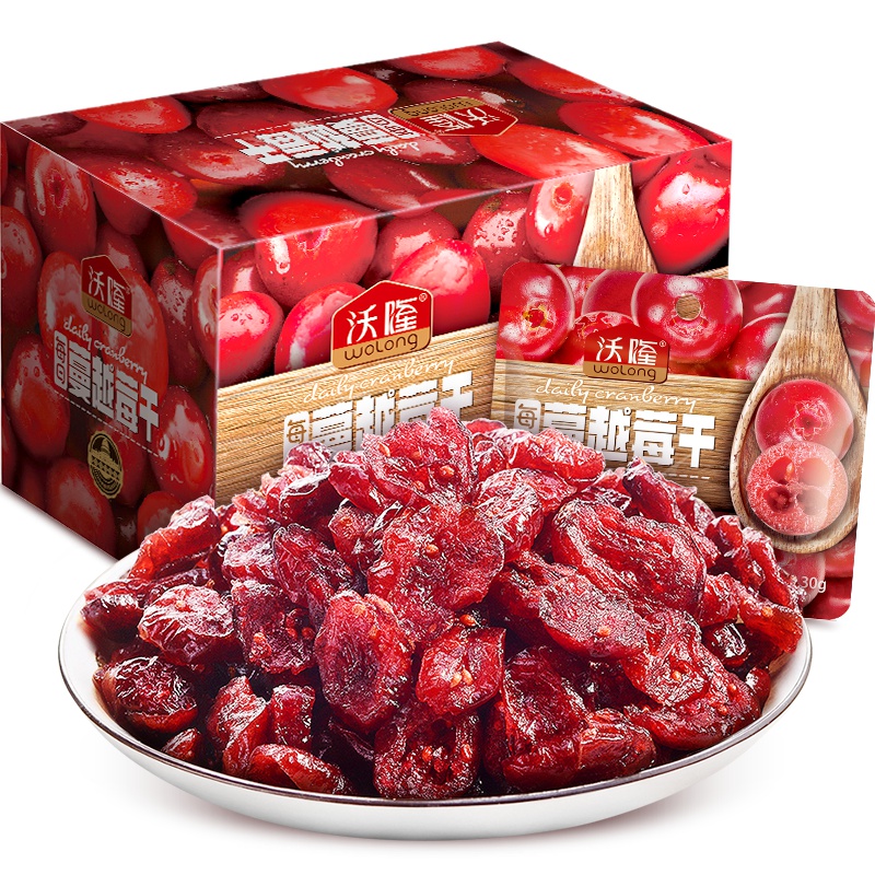 沃隆每日蔓越莓干360g 休闲零食