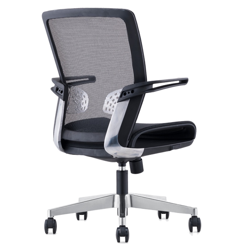 钜晟 办公椅滚轮转椅网布人体工学员工椅ZCH-166B