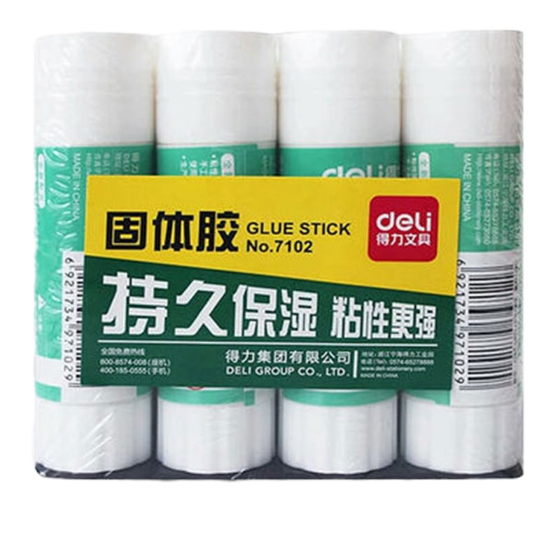 得力 7102固体胶棒（1*12）