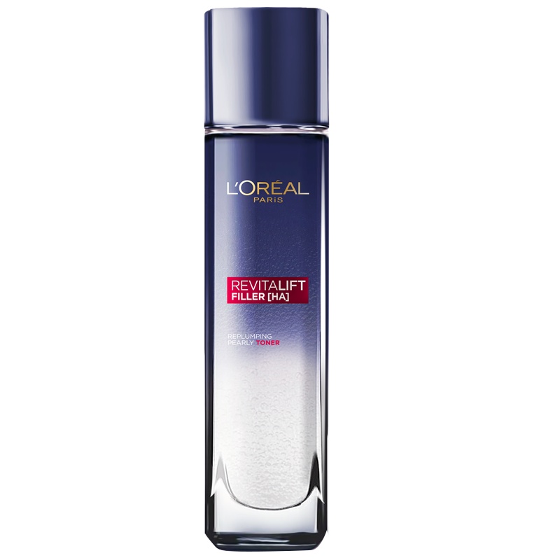 欧莱雅(L'OREAL)复颜玻尿酸水光充盈导入晶露130ml 爽肤水保湿补水滋润营养紧肤淡皱提拉紧致化妆水L'OREAL