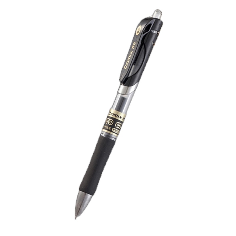 齐心(COMIX)K3511按动中性笔黑色0.5mm (单位:支)碳素笔签字笔水性笔水笔