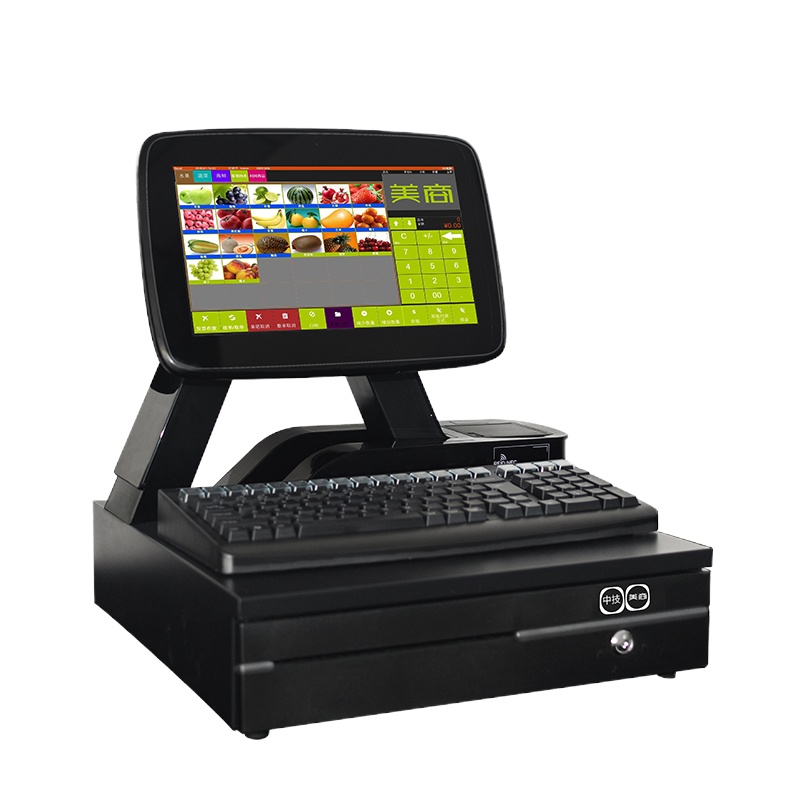 君容 收银一体机 带收银软件(主机+扫描枪)含阿里云服务一年