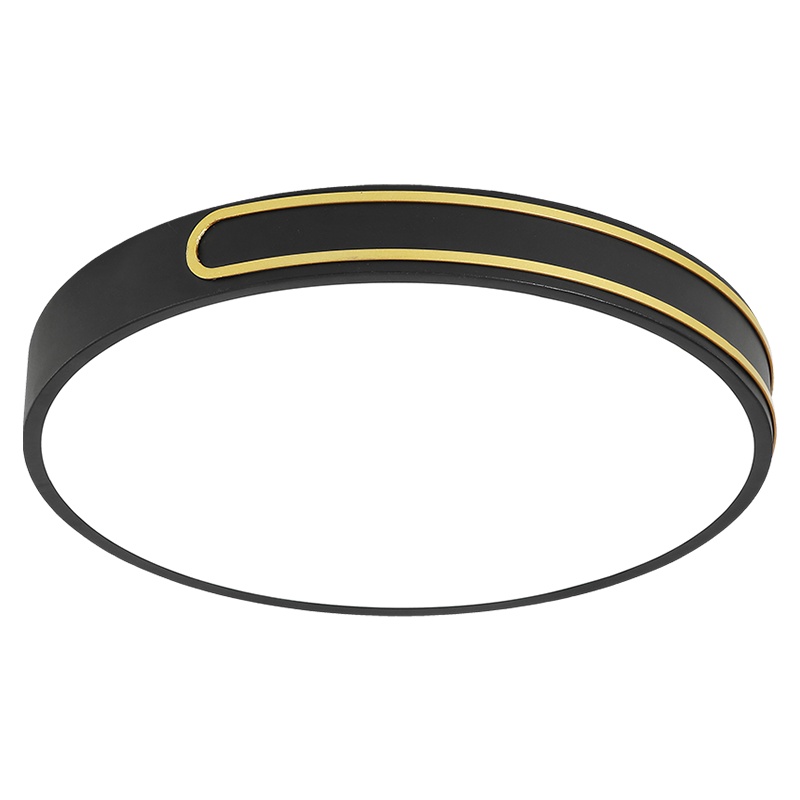 金色梦想 北欧简约卧室灯圆形轻奢led吸顶灯现代创意个性温馨家用书房灯具