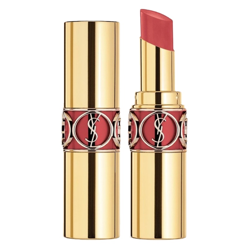[国内专柜版]圣罗兰莹亮纯魅唇膏3.2g圆管口红83#红丝绒蛋糕优雅复古红