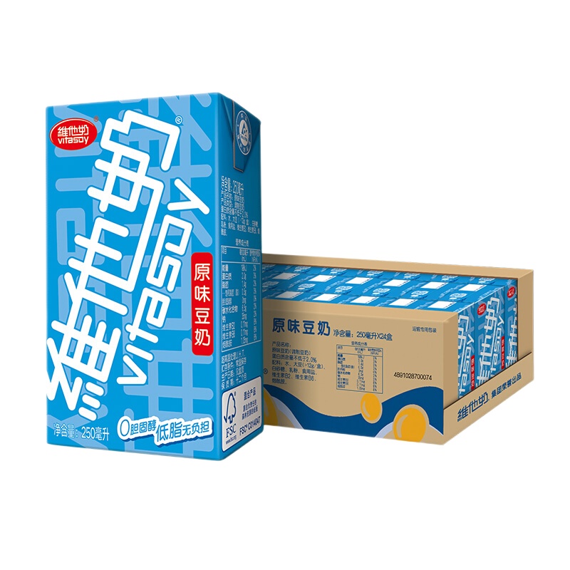 维他奶原味豆奶250ml*6