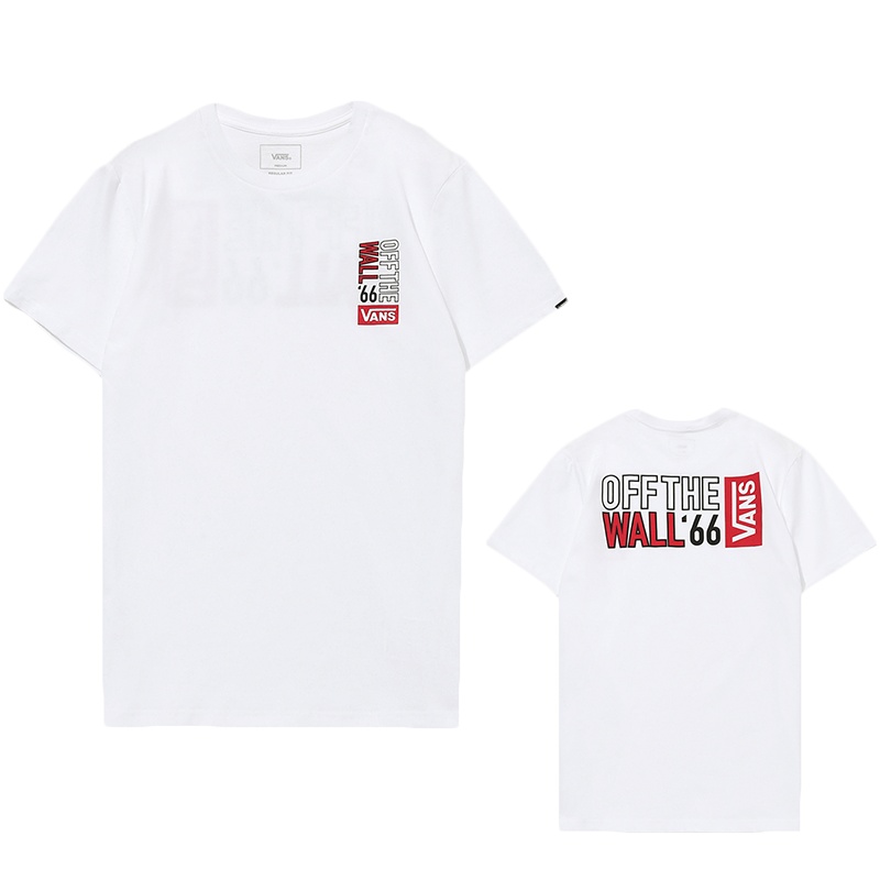 VANS范斯男装运动服休闲短袖T恤VN0A4UQLWHT