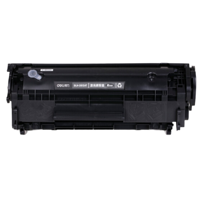 得力 黑色硒鼓 激光碳粉盒 易加粉硒鼓 单支装 DLH-2612AT