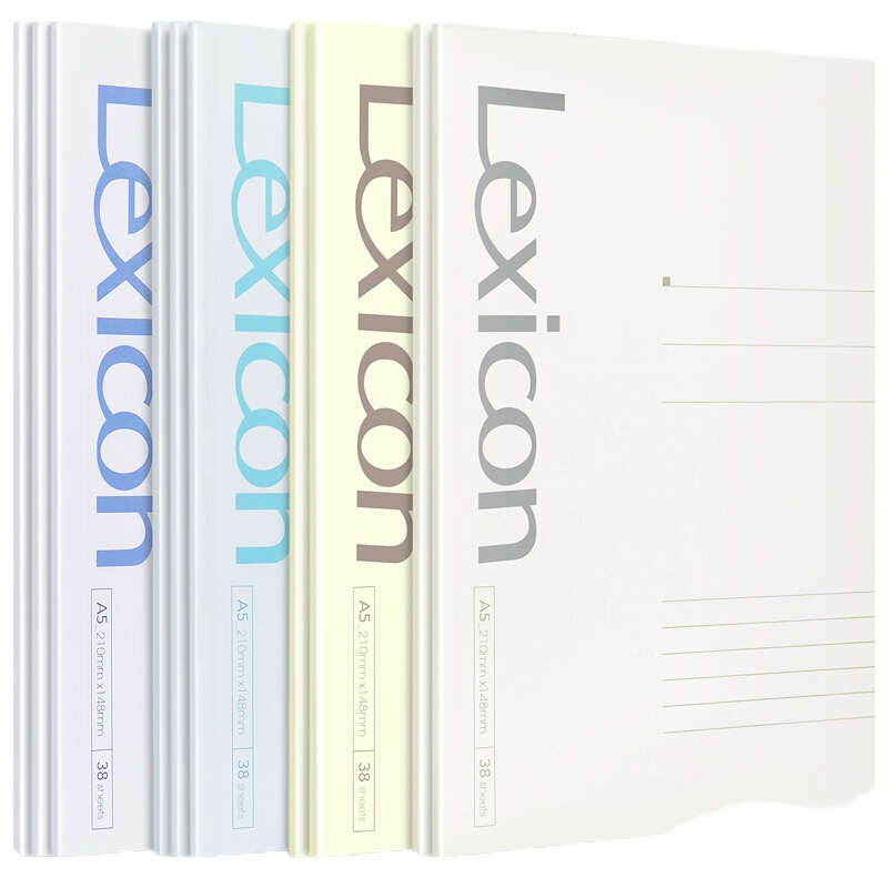 得力 33385软面抄 A5 38页 10本/包