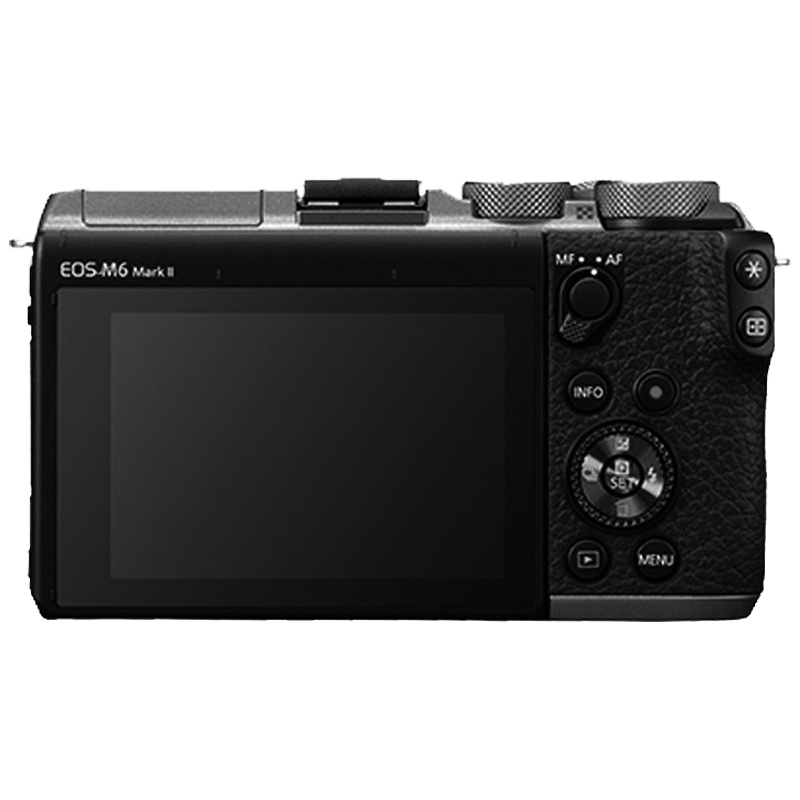 佳能(Canon) EOS M6 Mark II 银色(32mm F1.4)数码微单相机 单镜头套装 约3250万像素