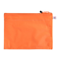 正彩(ZNCI)1402夹网双层拉链文件袋A4帆布袋网纱拉边袋学生试卷作业收纳袋 10个装