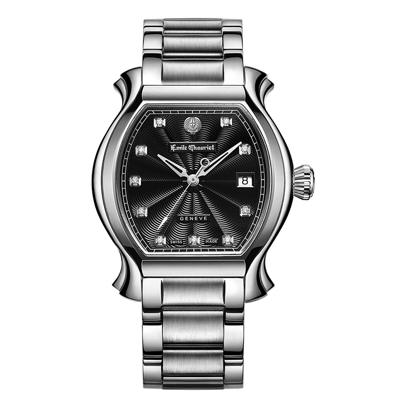 艾米龙(Emile Chouriet)手表当代奢华系列 精钢表带机械男表08.1138.G.6.8.57.6