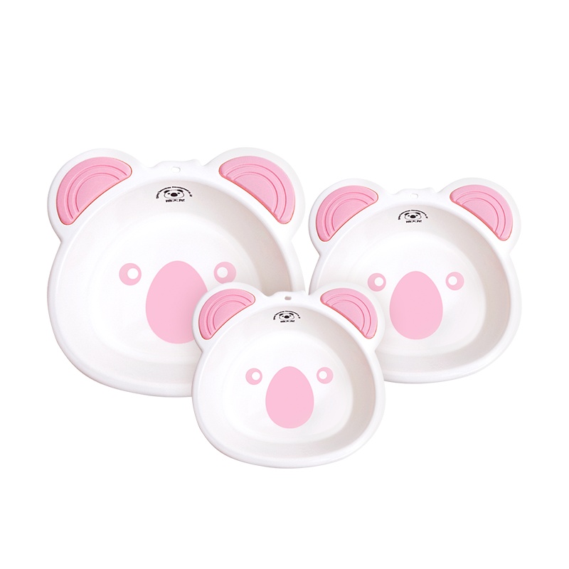 禧天龙小盆家用宝宝婴儿用洗脸洗屁股新生儿童卡通可爱塑料考拉盆