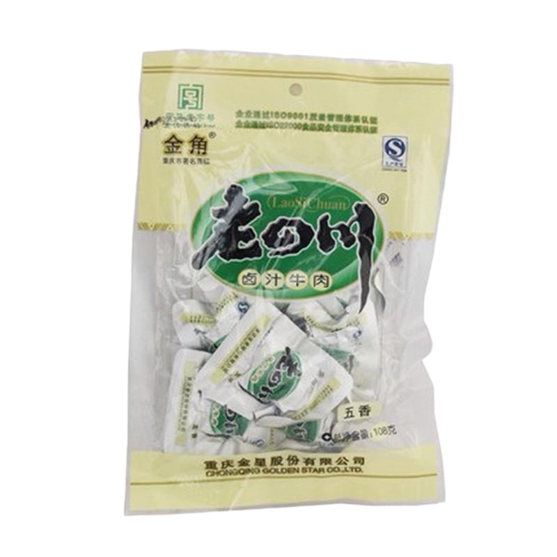 金角五香卤汁牛肉108g/袋