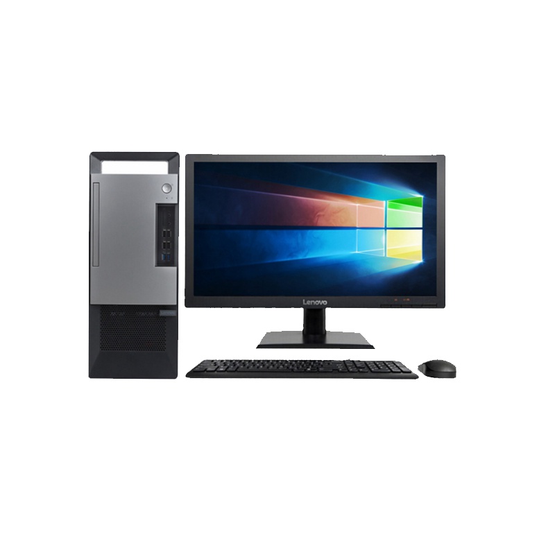 联想(Lenovo) 扬天T4900v 19.5寸商用台式电脑 (I5-8500 8GB 1T WIN10)