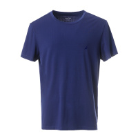 诺帝卡/Nautica男款超细莫代尔纤维圆领短袖上衣