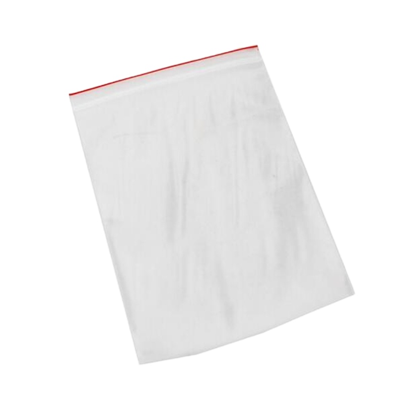 得力(deli) 自封袋 塑封袋子加厚密封包装袋 100个/包 3024(140*100mm)