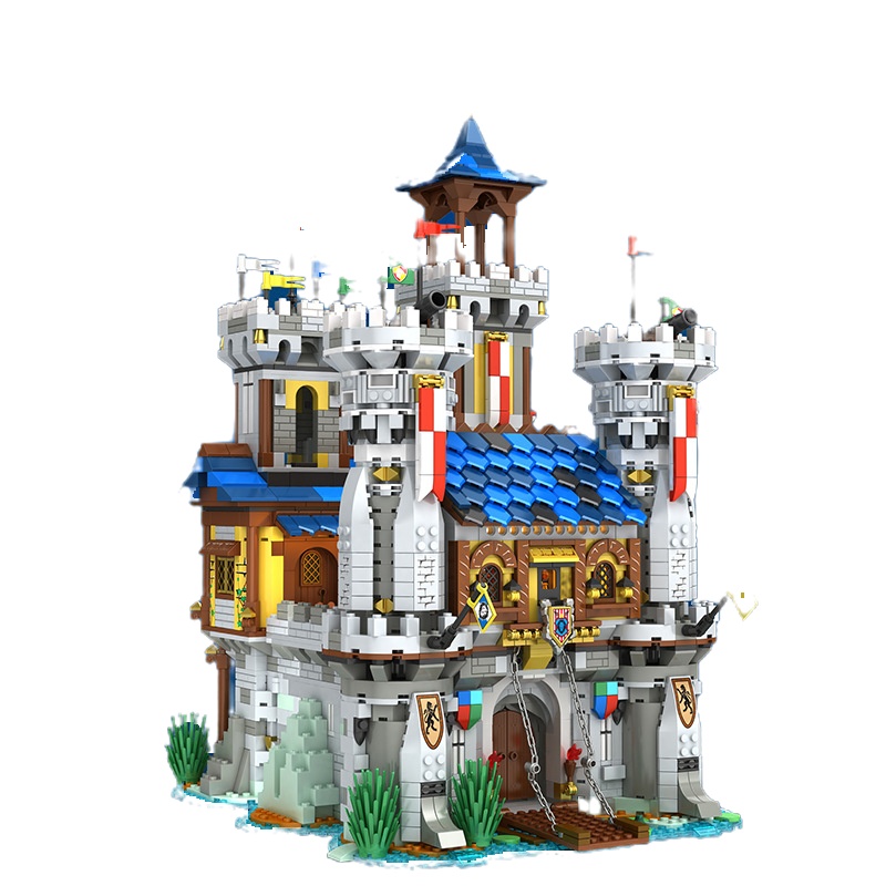 ORSIM奥森 儿童益智拼装积木 中古城堡 66006