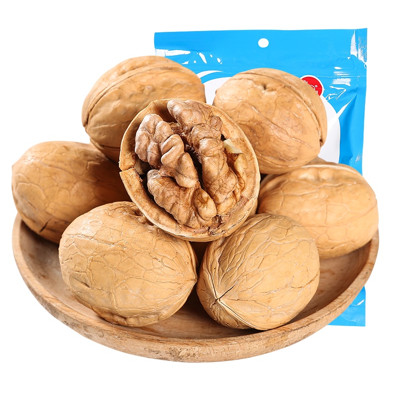 半日闲 核桃坚果炒货 休闲零食纸皮核桃