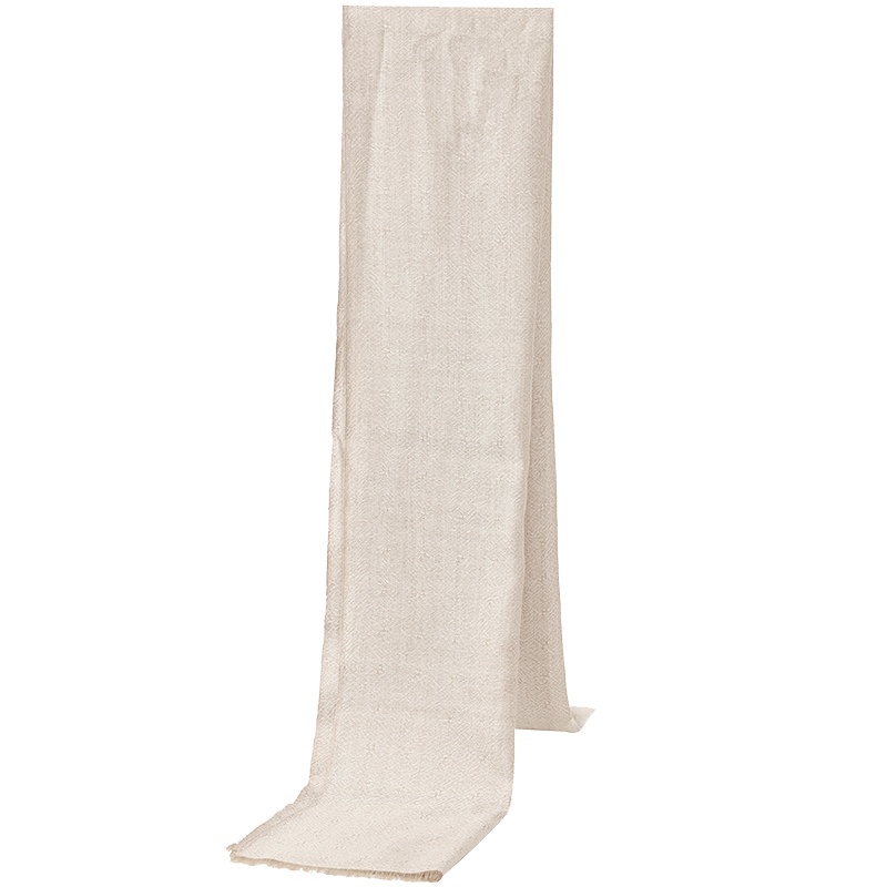 鄂尔多斯ERDOS 纯山羊绒保暖精纺纯绒女款披肩