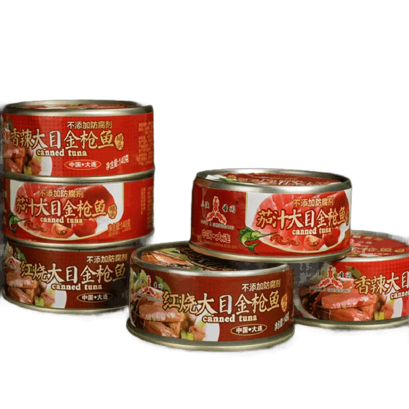 金枪鱼罐头肉海鲜即食罐头即食下饭140g