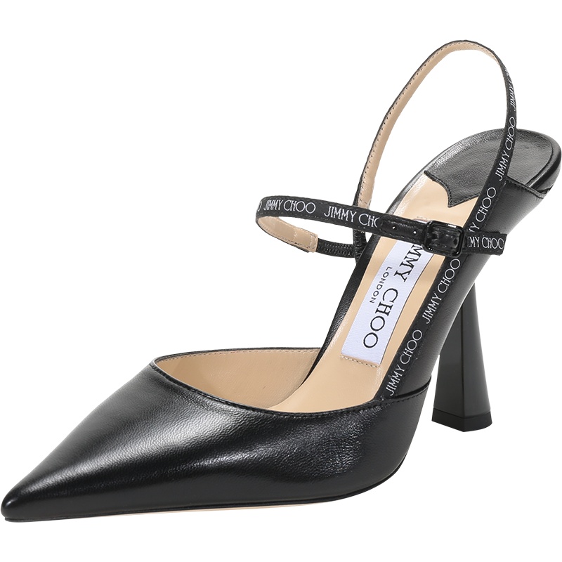 JIMMY CHOO 周仰杰 女士 皮革尖头高跟鞋凉鞋RAY 100 JWR 204