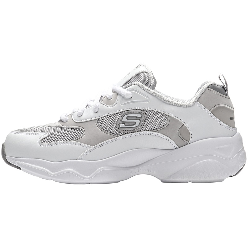 斯凯奇女鞋休闲鞋小清新校园蝴蝶结厚底熊猫运动鞋88888359