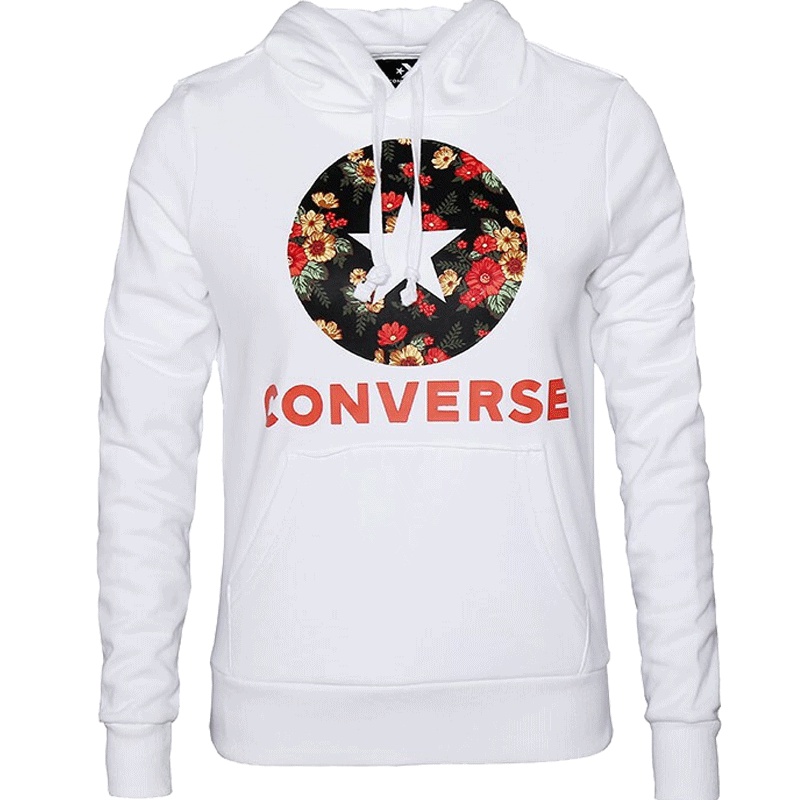 匡威女装2019春季新款运动服卫衣连帽休闲上衣套头衫10017331-A01