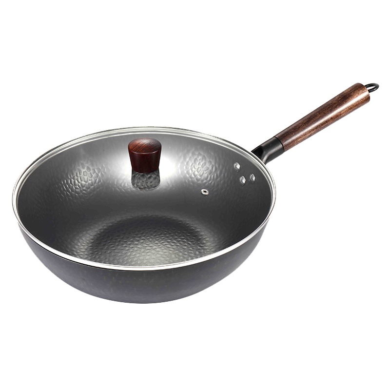 路易菲斯 古法老铁锅 炒菜锅具 32cm