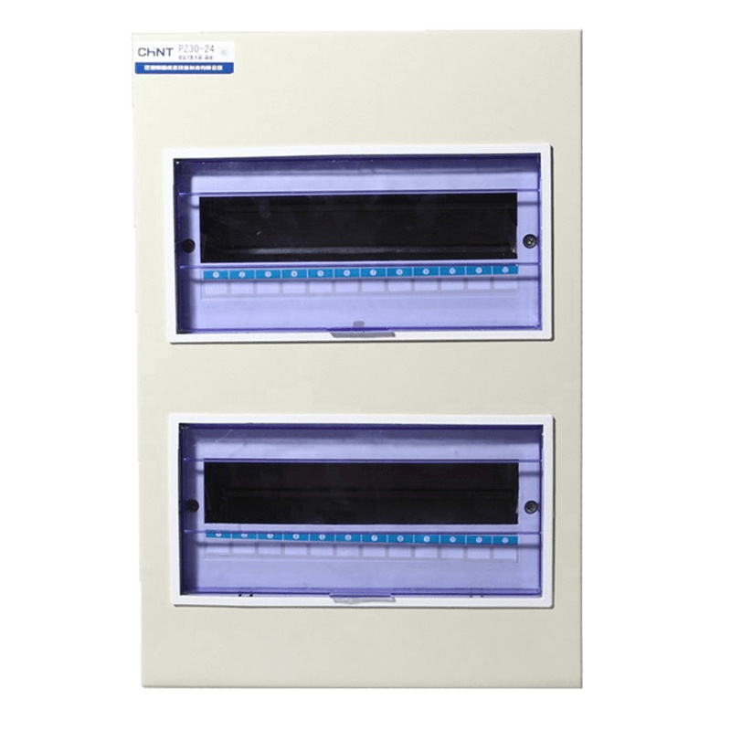 正泰强电箱 PZ30-24回路暗装配电照明箱 家用配电箱 强电布线箱