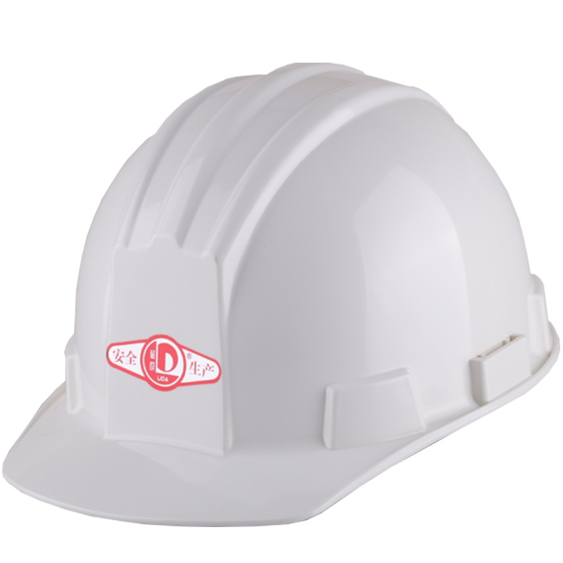 安全帽进口ABS建筑施工防砸抗冲击 安全帽 白色