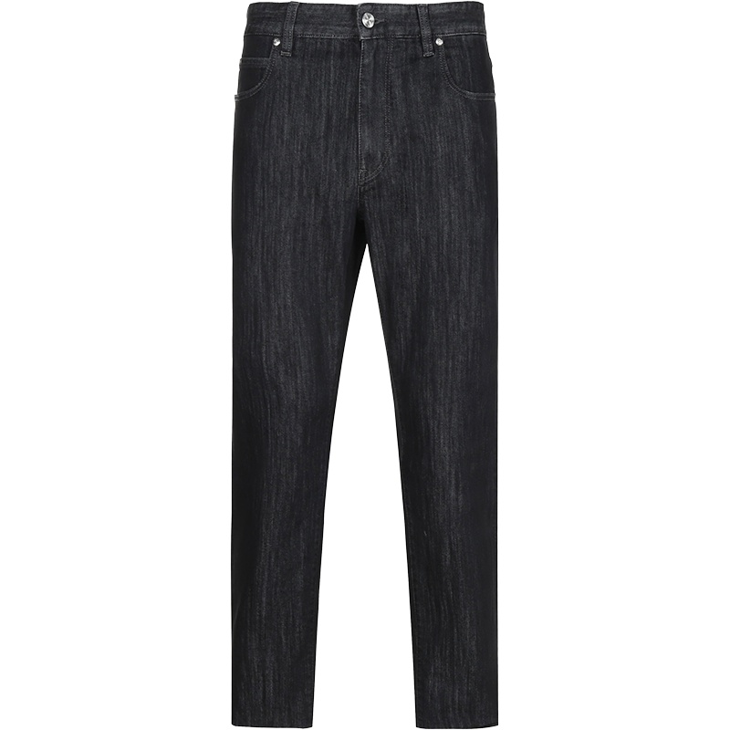 杰尼亚 Z ZEGNA 男士棉/弹性多聚酯纤维牛仔裤长裤VY793 ZZ530