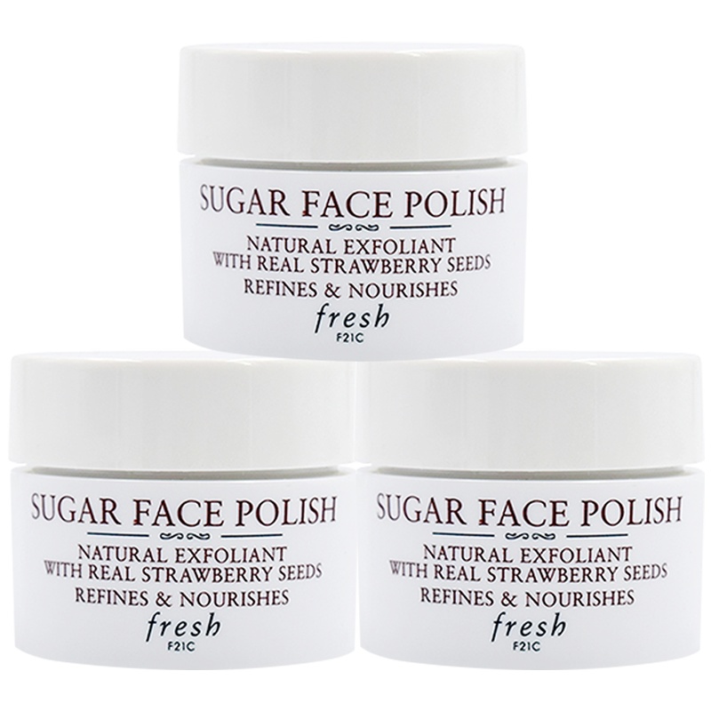 [国内专柜版中小样]馥蕾诗澄糖亮颜磨砂面膜15g(新版)*3