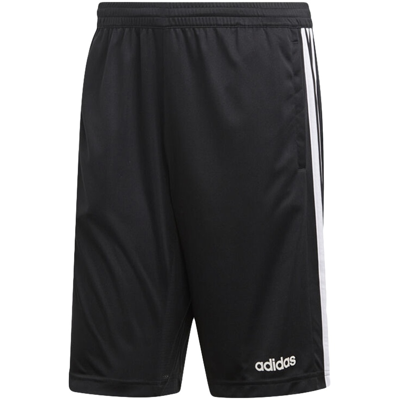 Adidas阿迪达斯男子裤子运动休闲健身跑步针织短裤