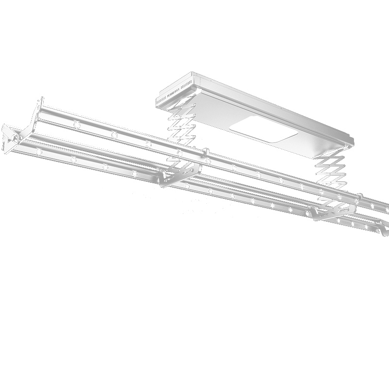 好太太(Hotata) 电动晾衣架GW-1201A 升降阳台晒衣架 智能自动无线遥控多功能2.2米三杆照明