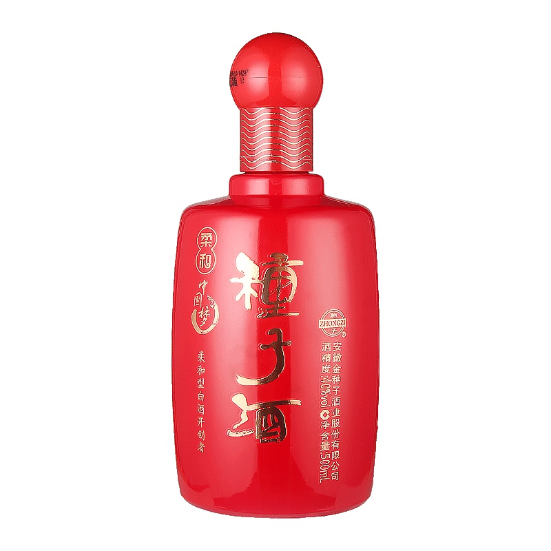 金种子 柔和 40度 500ml 盒装 浓香型 白酒