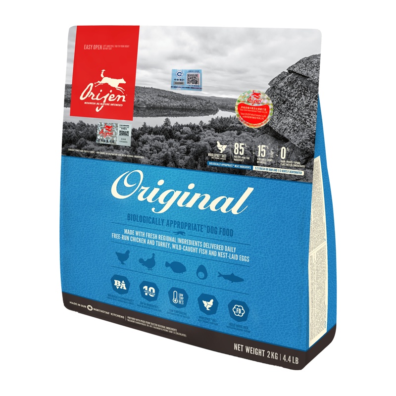 渴望ORIJEN原味犬狗粮 2kg